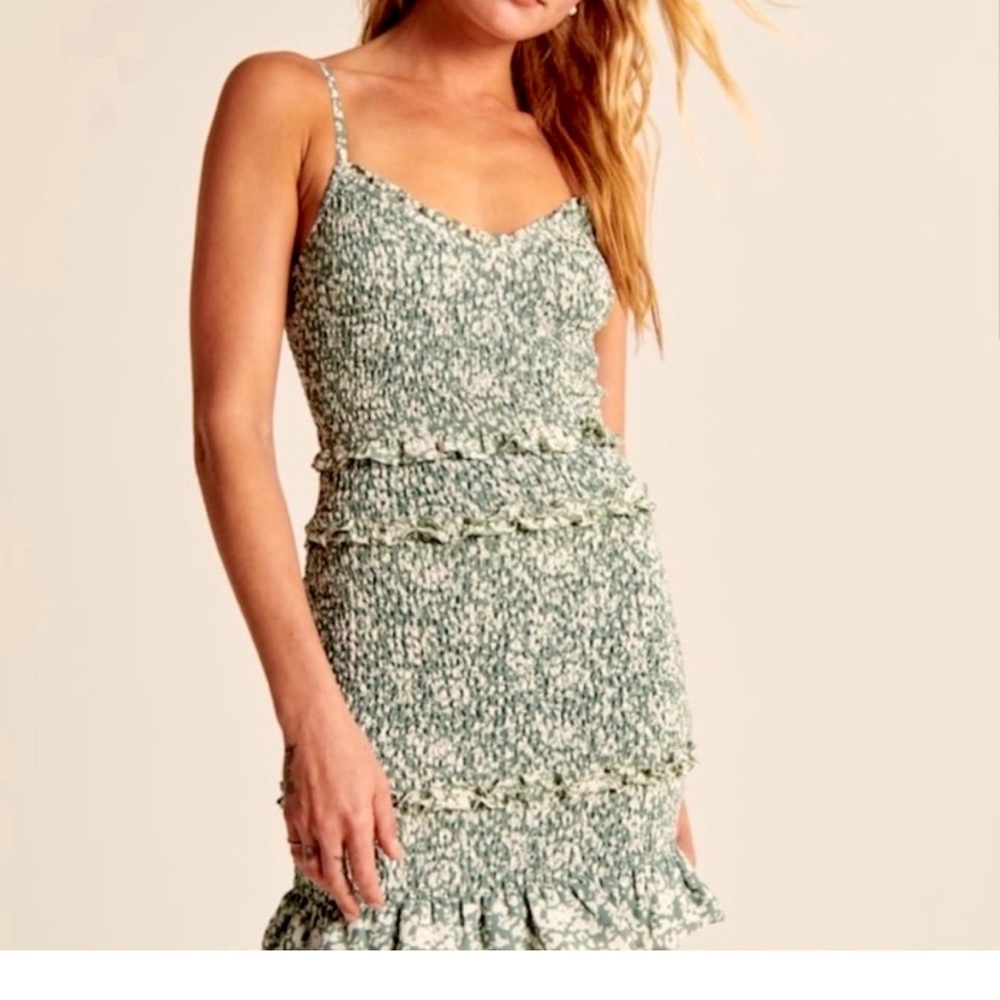 Smocked Mini Dress